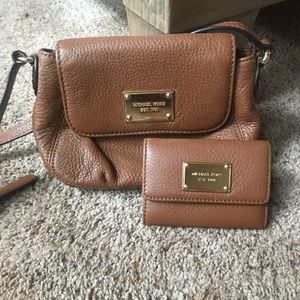 Michael Kors Crossbody and Wallet
